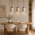 Aster Travertine Pendant Light