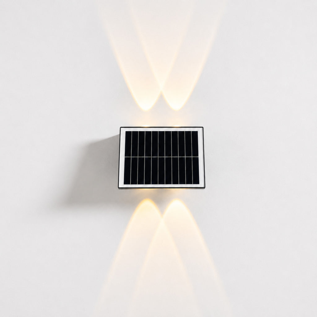Solis Outdoor Solar Up & Down Wall Light