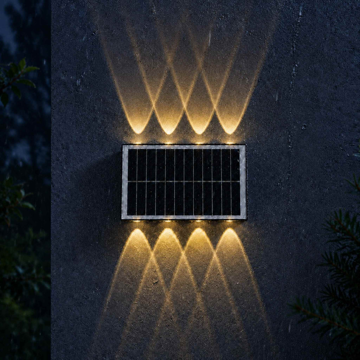Solis Outdoor Solar Up & Down Wall Light