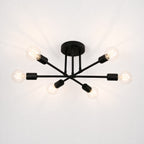 Vela Nordic Minimalist 6-Light Ceiling Light