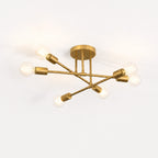 Vela Nordic Minimalist 6-Light Ceiling Light