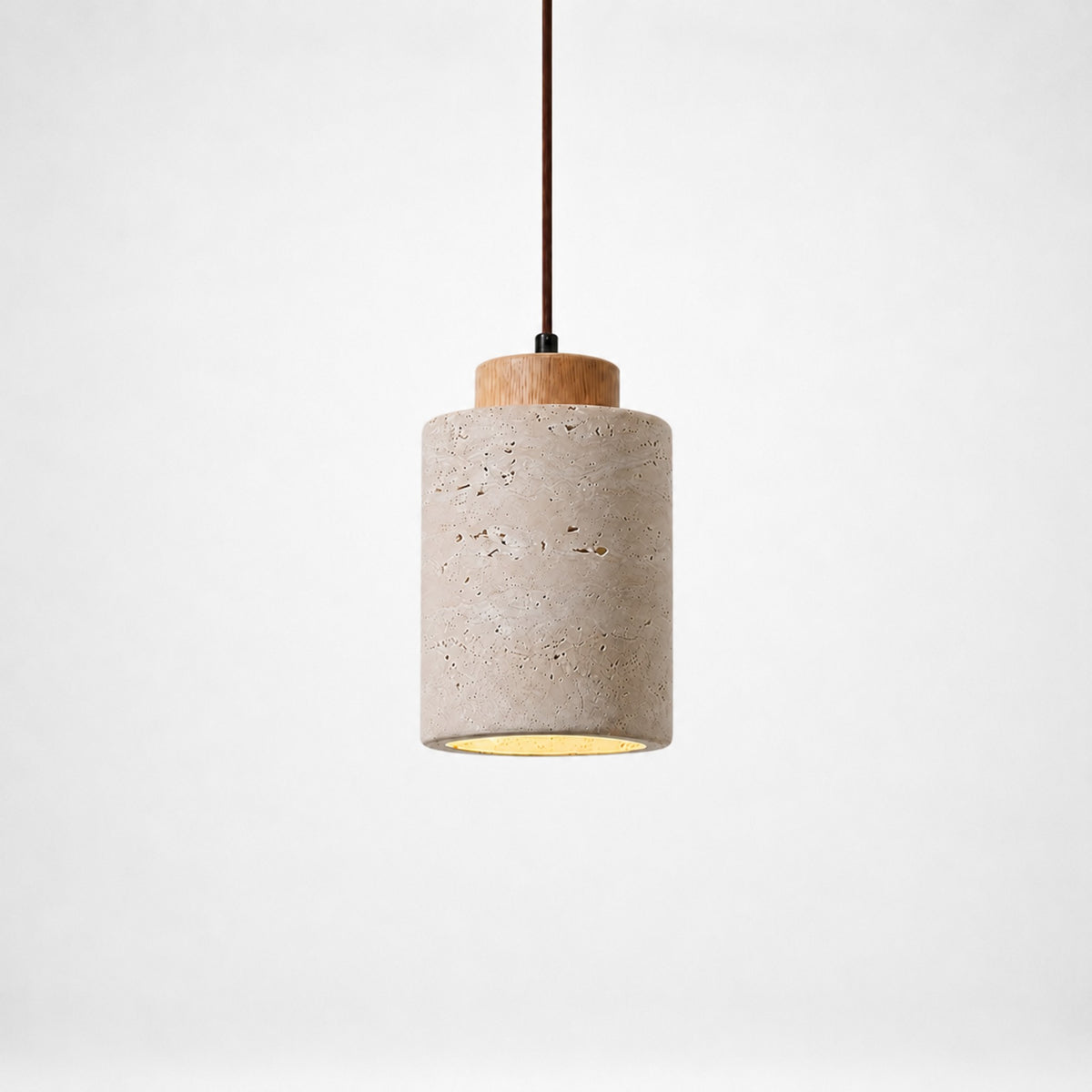 Aster Travertine Pendant Light
