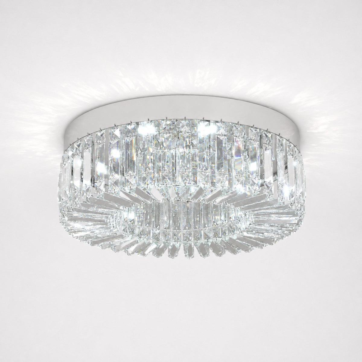 Celeste Luxury Crystal LED Ceiling Chandelier