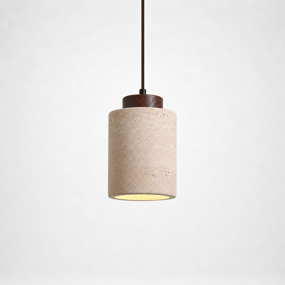 Aster Travertine Pendant Light