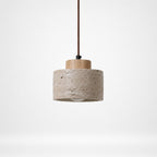 Aster Travertine Pendant Light