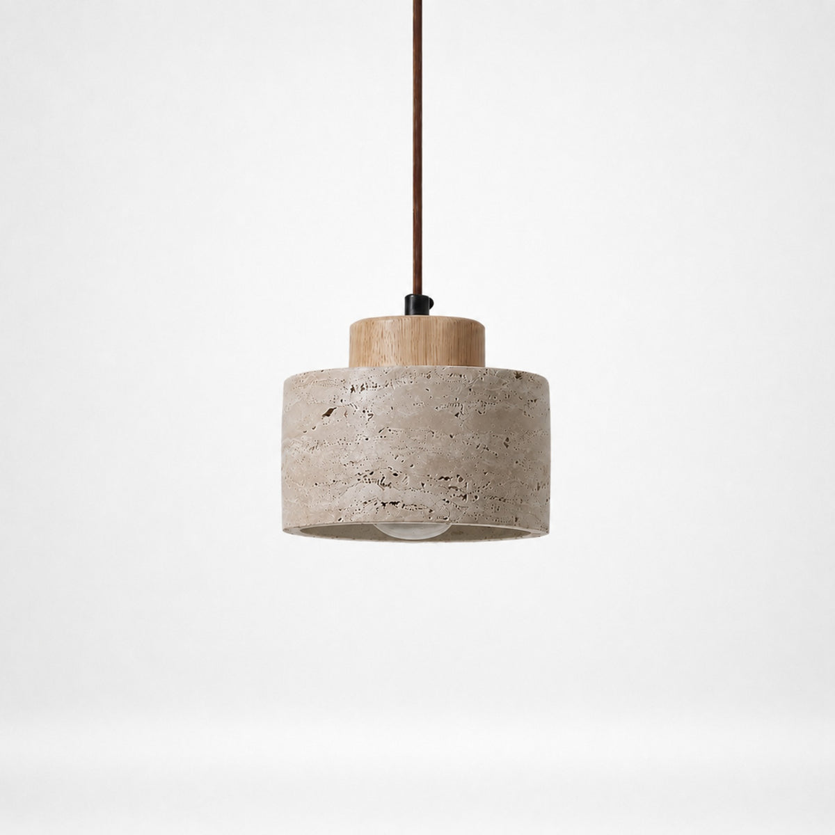 Aster Travertine Pendant Light