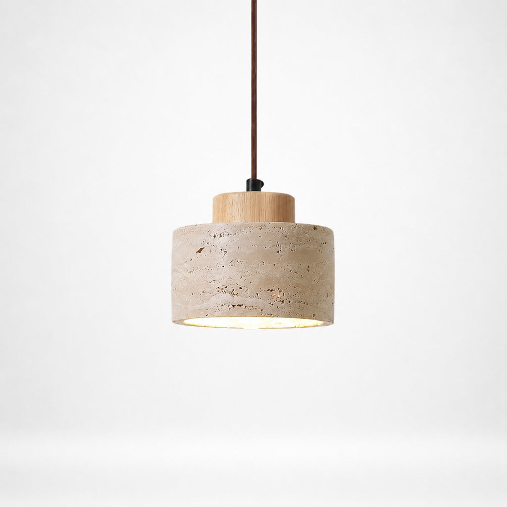 Aster Travertine Pendant Light