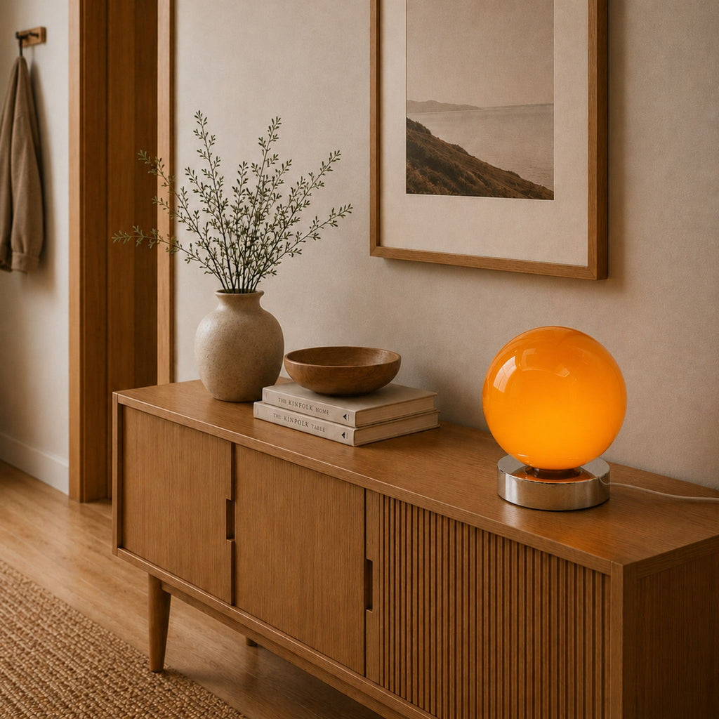 Solara Glass Table Lamp