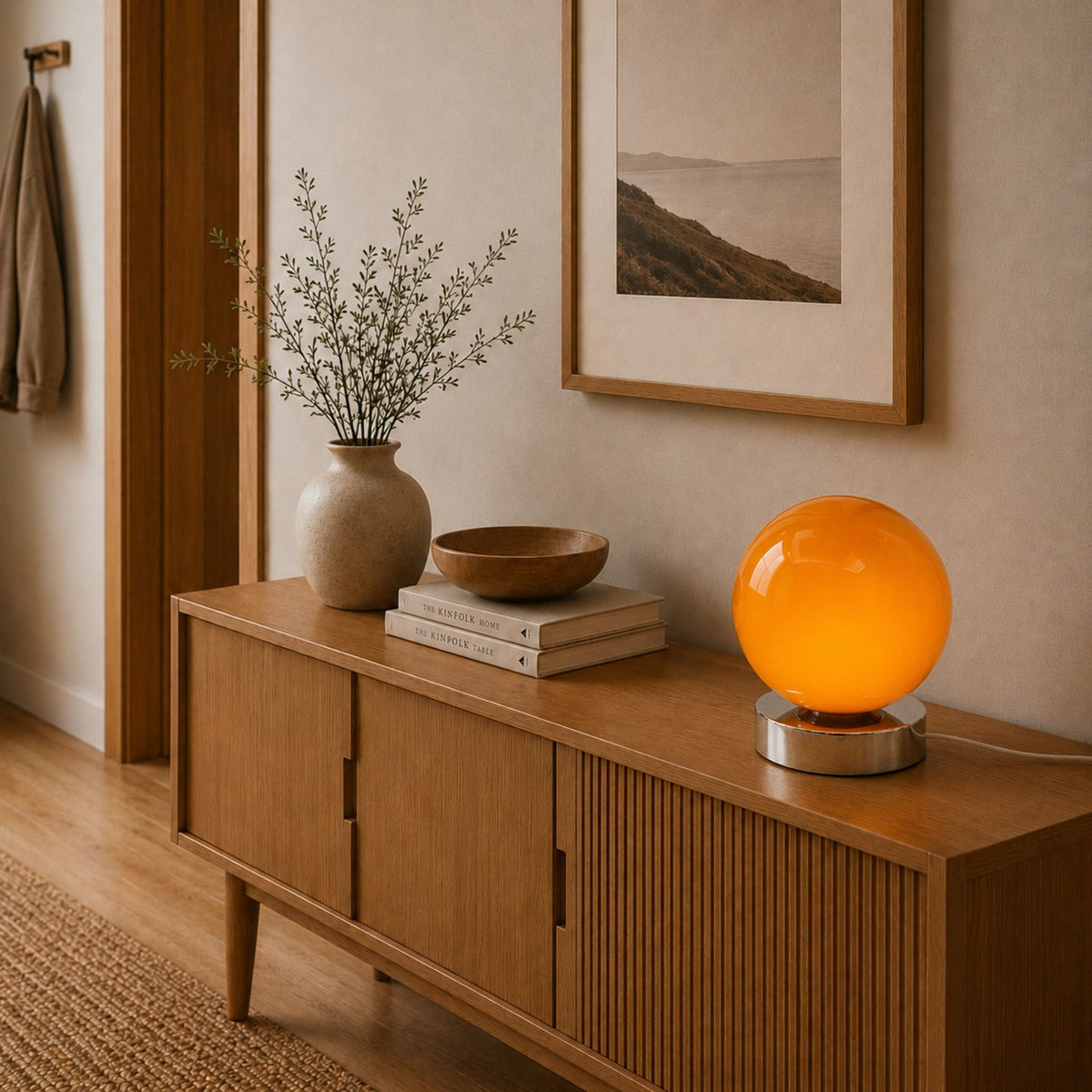 Solara Glass Table Lamp