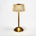 Celeste Crystal LED Rechargeable Table Lamp