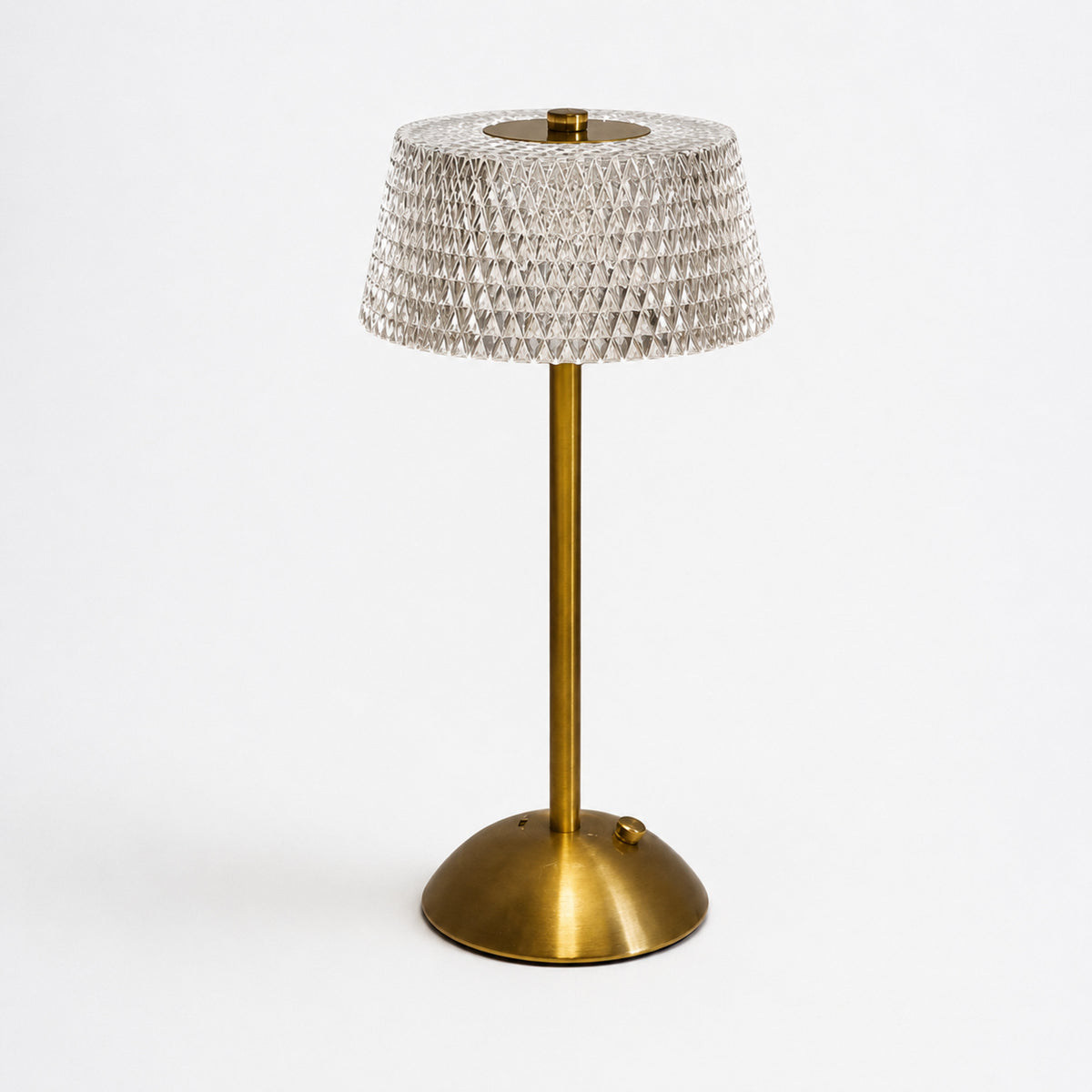 Celeste Crystal LED Rechargeable Table Lamp