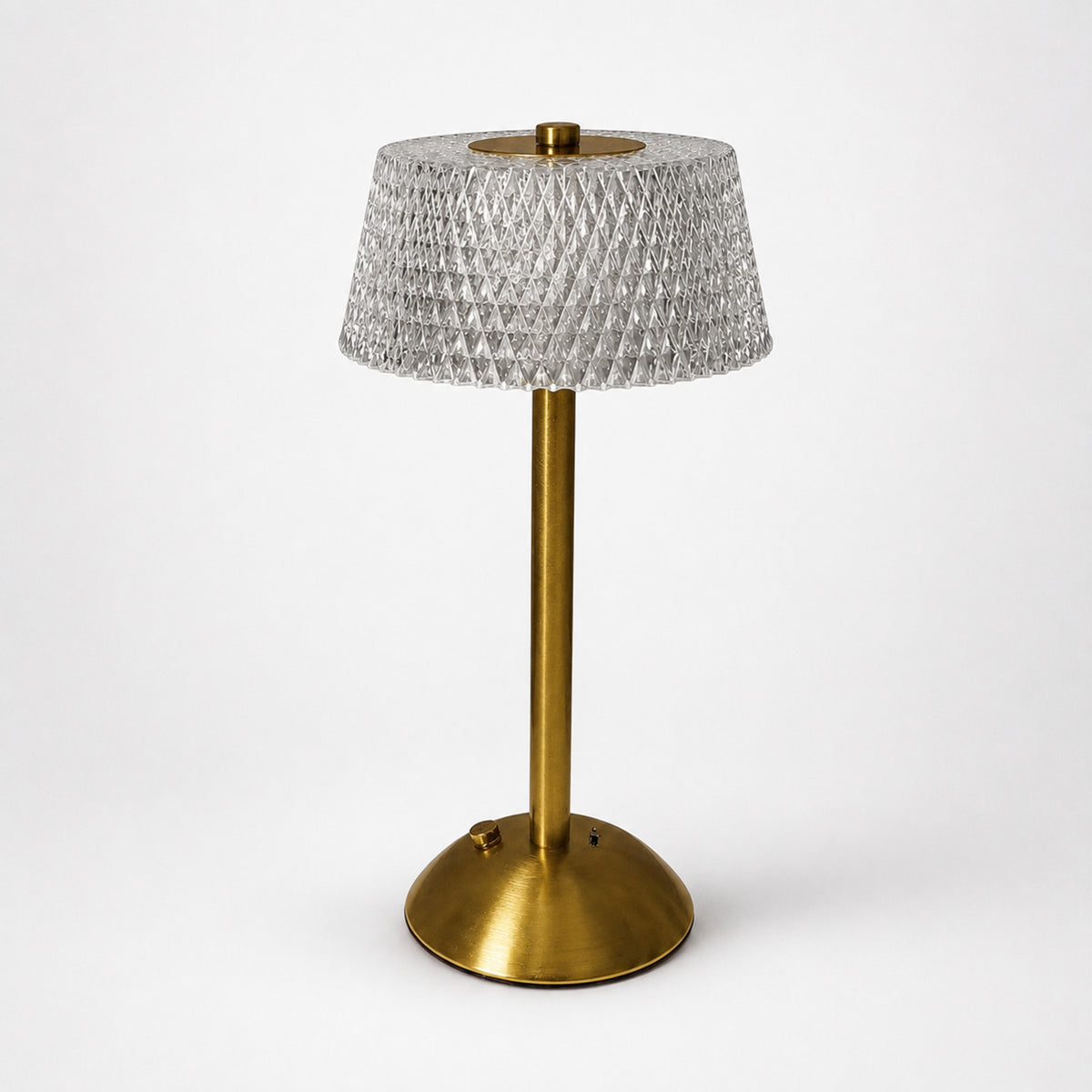 Celeste Crystal LED Rechargeable Table Lamp