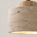 Aster Travertine Pendant Light