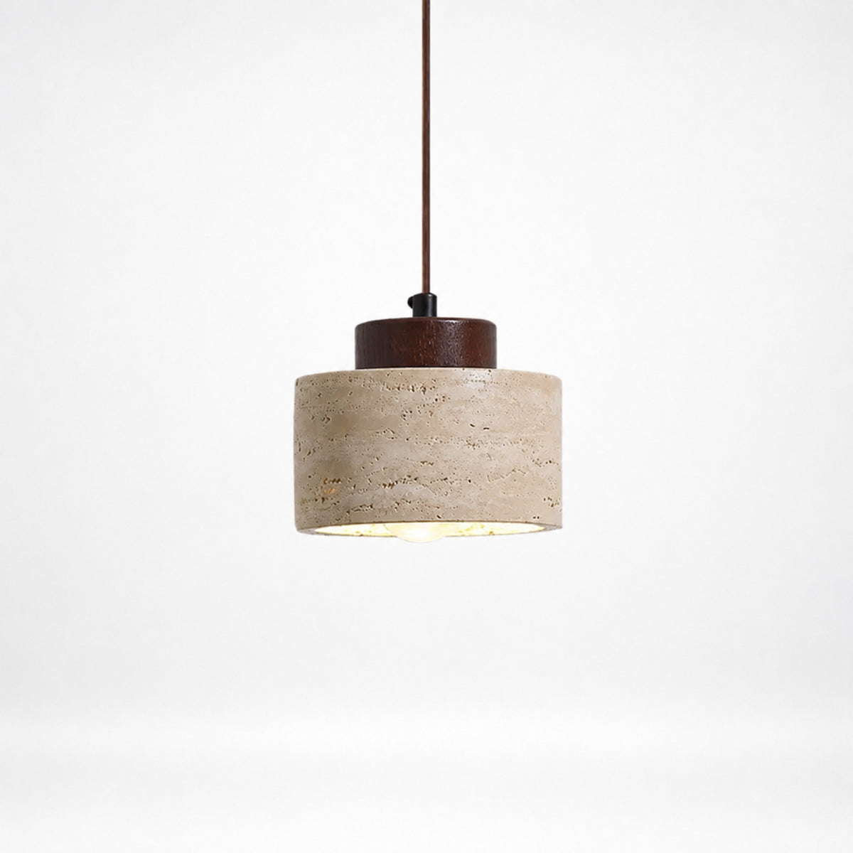 Aster Travertine Pendant Light